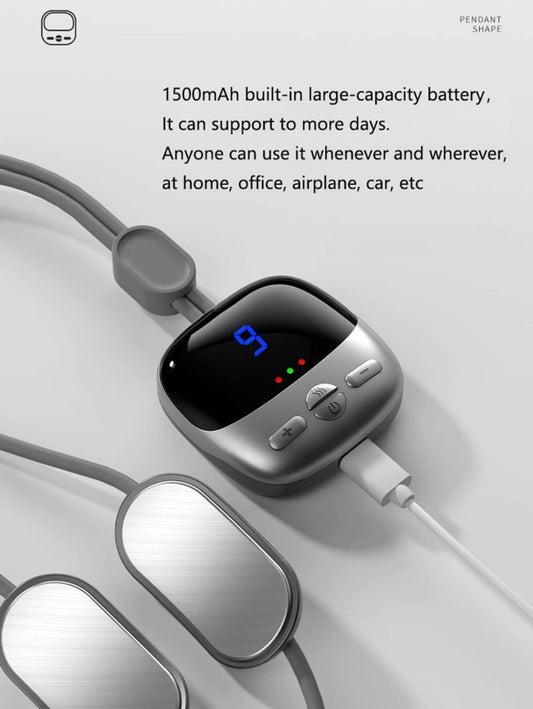 MASAJEADOR ELECRICO DE PULSO SIN CABLE