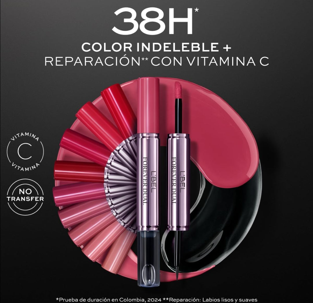 Labial líquido Forever Dual