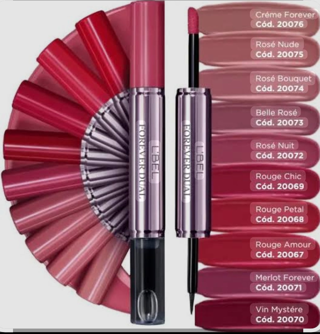 Labial líquido Forever Dual